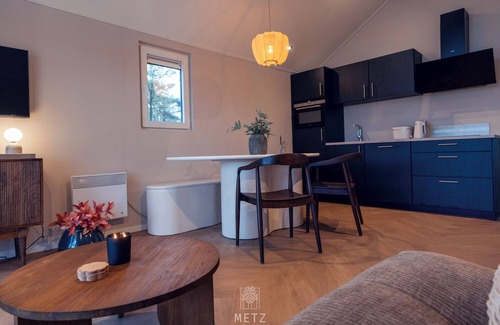 Municipality of Hellendoorn Chalet De Esquí | Luxury Wellness Lodge in a quiet, wooded area on the Salland Ridge