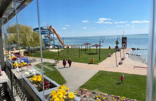 Csopak Apartamento | Luxus Apartment direkt am See
