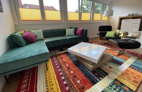 Eichwalde Apartamento | Luxus Dachgeschoss mit Sonnenterrasse