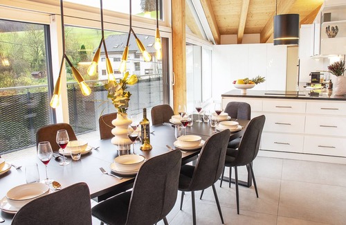 Wollbach Apartamento | Luxus Loftboxspringbettheimkinonähech