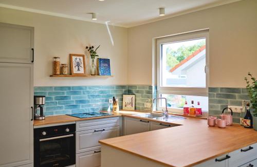 Timmendorfer Strand Apartamento | Lykke Hus - Wohnung Mathildas Garten EG