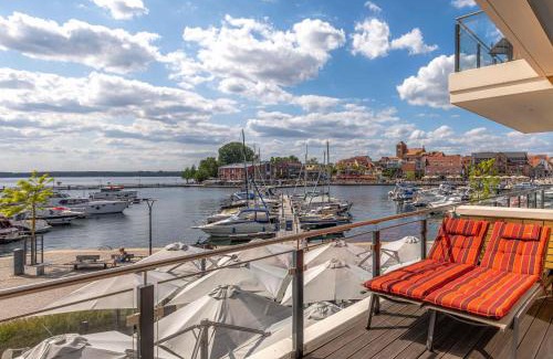 Muritz Apartamento | Müritzoase - Apartment mit Infrarot-Kabine & Müritzblick in der Hafenresidenz