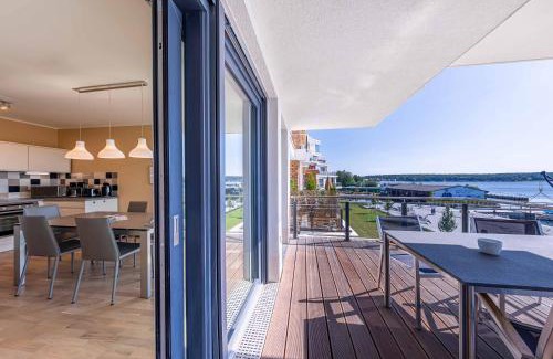 Muritz Apartamento | Müritzsonne - Apartment in der Hafenresidenz mit Balkon & Wellness