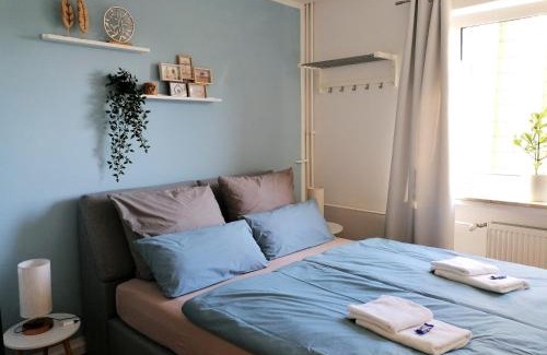 Western Ring Area Apartamento | M-OASE Blue Design I Citynah I Küche I Netflix