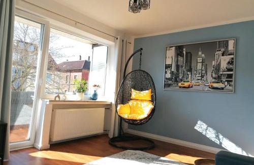 Western Ring Area Apartamento | M-OASE Blue Design I Citynah I Küche I Netflix
