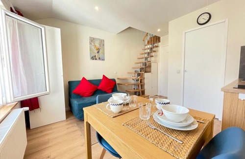 Quartier Massy-Opera I Apartamento | M8 Le vieux MassyRER600mOrly20 minNetflixNeuf