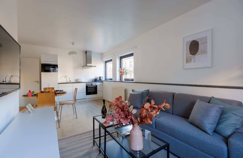 Wijk van de Squares Apartamento | MA - Berlaymont IV - Una Habitación Piso, Capacidad 4