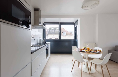 Wijk van de Squares Apartamento | MA - Conseil IV - Una Habitación Piso, Capacidad 2