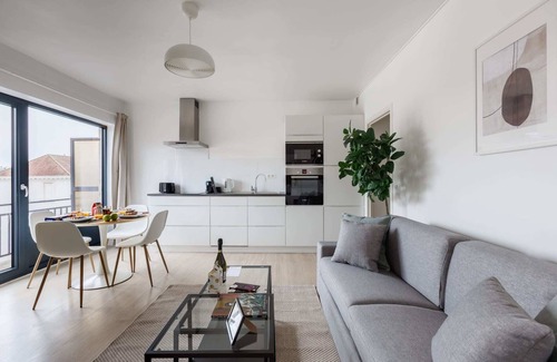 Wijk van de Squares Apartamento | MA - Leopold III - Una Habitación Piso, Capacidad 4