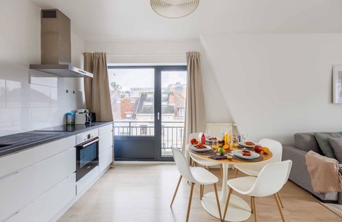 Wijk van de Squares Apartamento | MA - Leopold IV - Una Habitación Piso, Capacidad 4