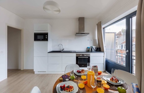 Wijk van de Squares Apartamento | MA - Leopold IV - Una Habitación Piso, Capacidad 4