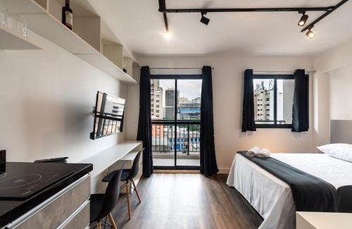 Santa Ifigenia Apartamento | MA816 Seu Refúgio no Centro Histórico de SP