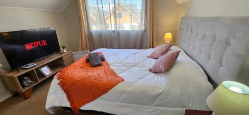 Machali Cama Y Desayuno | Machali Habitación Matrimonial con AIRE ACONDICIONADO Estacionamiento Privado