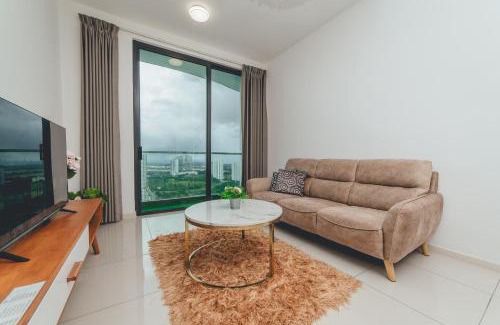 Medini Apartamento | Macrolink Medini Verdant Stay 2BR 4pax by Our Stay