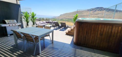 Migdal Casa | Magdala Infront Sea of Galilee and Mount Harbel