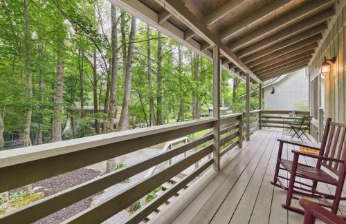 Maggie Valley Casa | Maggie Valley Mountain Escape with Fire Pit and Deck