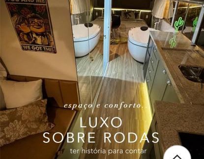 Alfredo Wagner Chalet De Esquí | Magic Bus - Chalé de luxo - Soldados Sebold