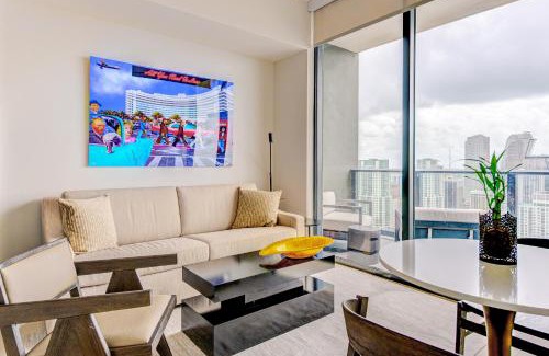 Downtown Miami Apartamento | Magic Miami Penthouse Balcony Ocean View, Pool Resort, Spa, Heart of Miami