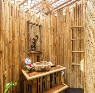 Selat Villa | Magical Bamboo House with Breathtaking view