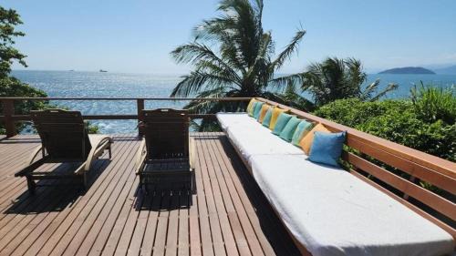 Praia de Itapecerica Casa | Magnífica costeira em Ilhabela