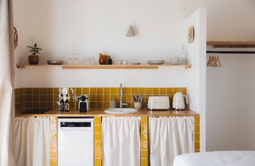 Saint-Seurin-de-Cadourne Apartamento | Studio 3-Estudio-Baño con bañera-Ejecutivo-Vista a la Piscina