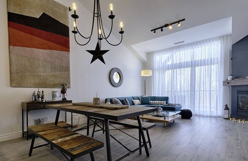 Bromont Apartamento | Magnificent condo at Cercle-des-Cantons in Bromont