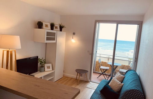 Le Grand Large Apartamento | Magnificent studio sea view Canet beach 🏖