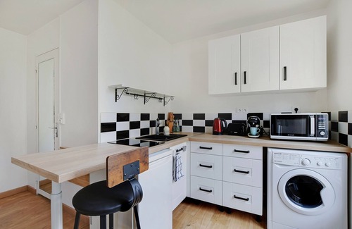Charenton-le-Pont Apartamento | Magnificent new studio (just outside Paris)