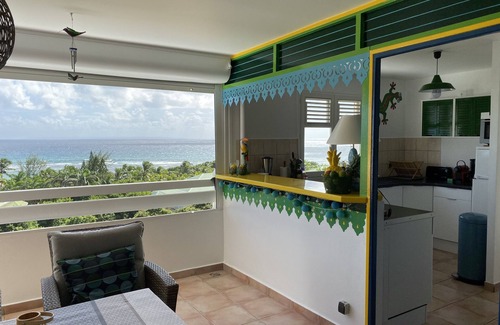 Anse des Rochers Apartamento | Magnífico apartamento con vistas al mar 180 ° - altura de la ensenada de Des Rochers