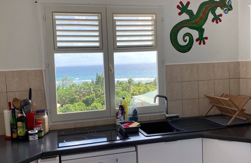 Anse des Rochers Apartamento | Magnífico apartamento con vistas al mar 180 ° - altura de la ensenada de Des Rochers