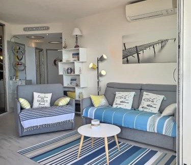 Valras-Plage Apartamento | Magnifique appartement avec vue mer panoramique !