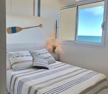 Valras-Plage Apartamento | Magnifique appartement avec vue mer panoramique !