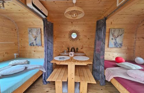 Pruniers-en-Sologne Otro | Magnifique chalet Atypique avec Spa sous bulle privatif