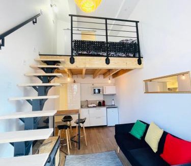 Comedie Apartamento | Magnifique Loft sur 2 niveaux Comédie Gare