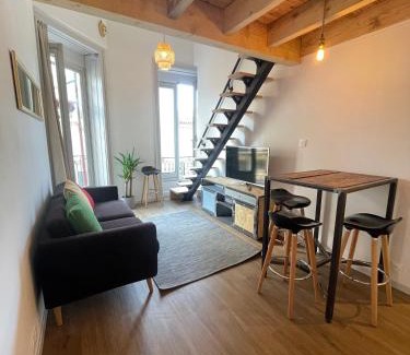 Comedie Apartamento | Magnifique Loft sur 2 niveaux Comédie Gare