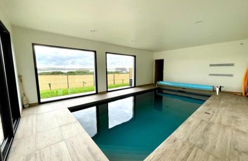 Carantec Apartamento | Magnifique maison vue mer avec piscine intérieure
