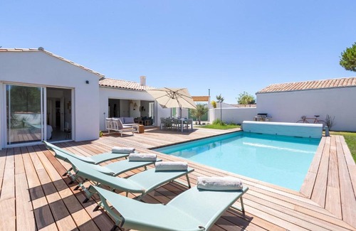 Le Bois-Plage-en-Re Villa | Magnifique Récente Villa de charme avec piscine