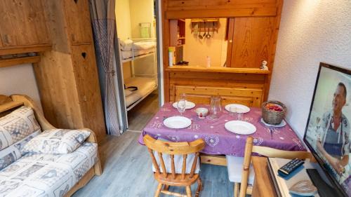 Valfrejus Apartamento | Magnifique studio au pied du télécabine d'Arrondaz et des pistes de ski