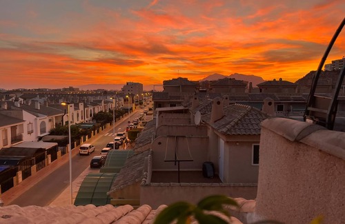 Puerto de Mazarrón Apartamento | Magnifique t3 Toit Terrasse Privee en Plein Centre Ville Avec Piscine bar Resto