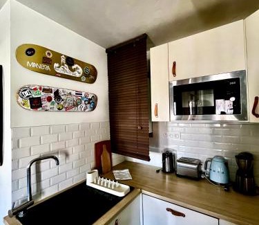 Villeneuve-les-Maguelone Apartamento | Maguelone Centre - 4 pers, wifi, Clim