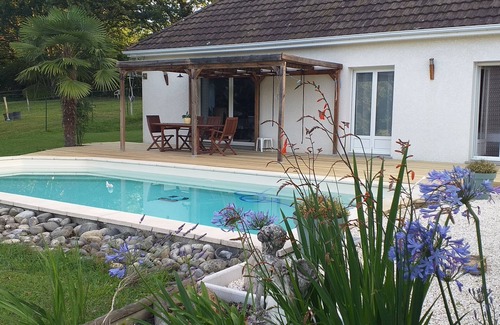 Arros-de-Nay Casa | Maison à la campagne avec piscine à proximité de Nay
