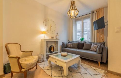 Marcq-en-Baroeul Casa | Maison 2 chambres avec jardin & parking gratuit
