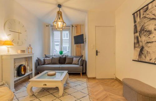 Marcq-en-Baroeul Casa | Maison 2 chambres avec jardin & parking gratuit