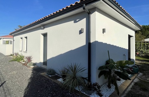 Ambares-et-Lagrave Casa | Maison 3 Chambres Proche Bordeaux Avec Jardin