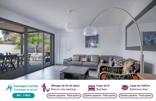Guerande Casa | Maison 3 chambres avec beau jardin à Guérande