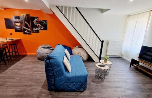 Agen Casa | Maison, 4 à 6 pers, clim, parking privé, 2 chambres