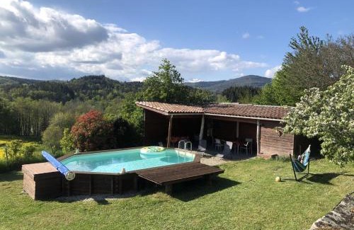 Vernoux-en-Vivarais Casa | Maison 6 Personnes Avec Piscine