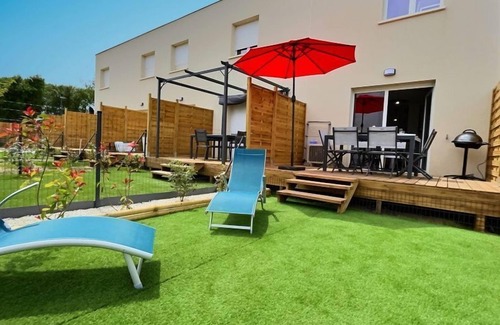 Serignan Casa | Maison Abordable + Kitchenette + Parking Gratuit