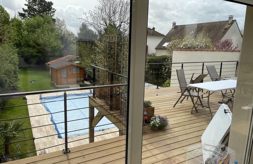 Le Perreux-sur-Marne Casa | Maison Avec Piscine 15 min de Paris et 30 min de Disney