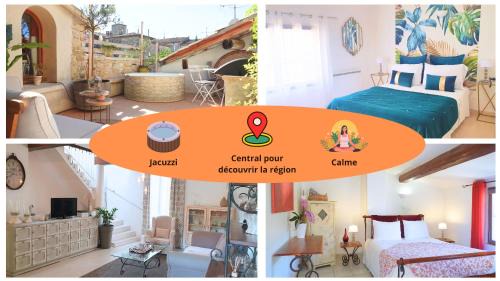 Brignon Casa | Maison avec Jacuzzi et terrasse sur les toits